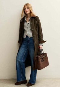 COLLARED BUTTON  - Cardigan - pale grey