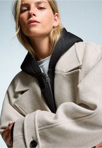 SOFT  - Trenchcoat - sand