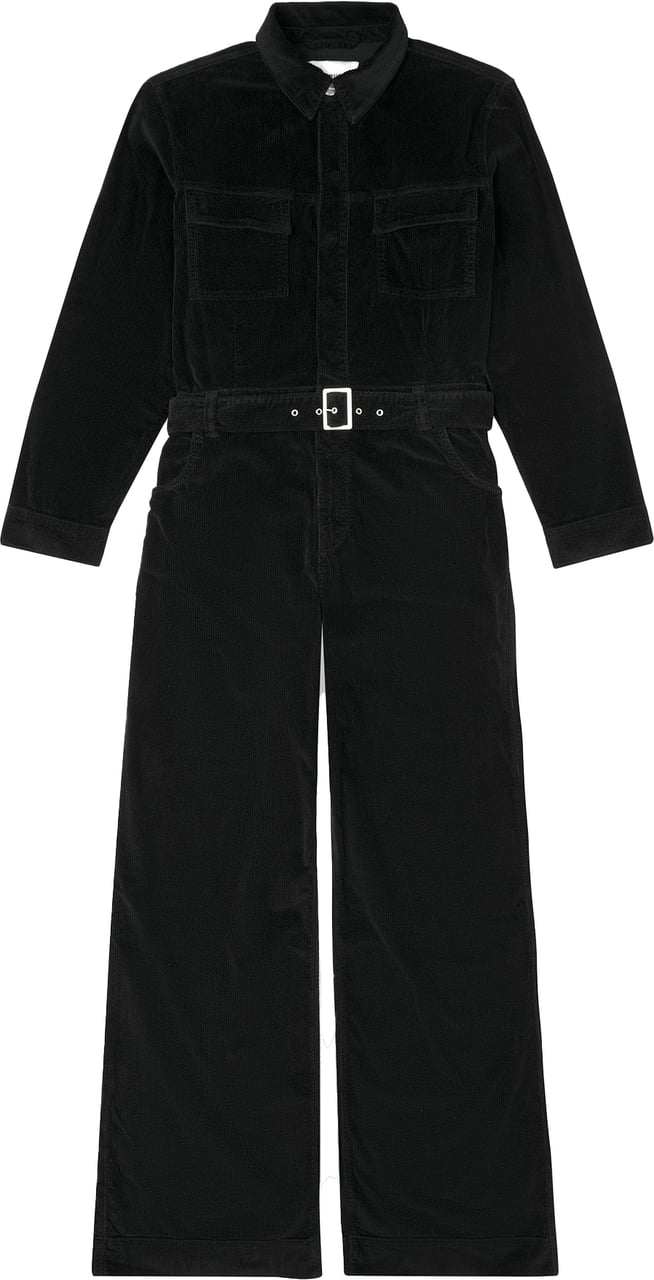 Homage to Denim overall black velours