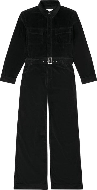 Homage to Denim overall black velours