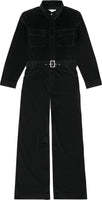 Homage to Denim overall black velours