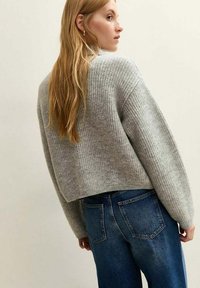 COLLARED BUTTON  - Cardigan - pale grey