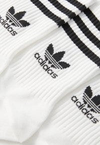 STRIP UNISEX 10 PACK - Socks - white