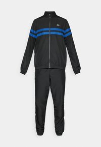 Lacoste TRACKSUIT SET - Tracksuit - flour/navy blue/green