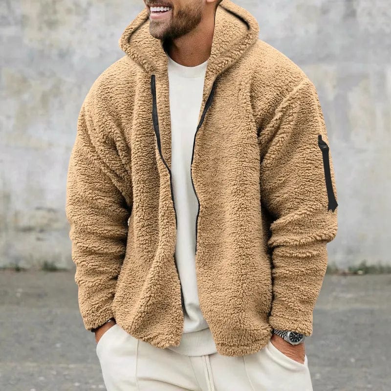 teddy fur coat men