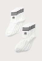 STRIP UNISEX 10 PACK - Socks - white