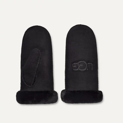 Ugg Women’s Sheepskin Mittens with Embroidery