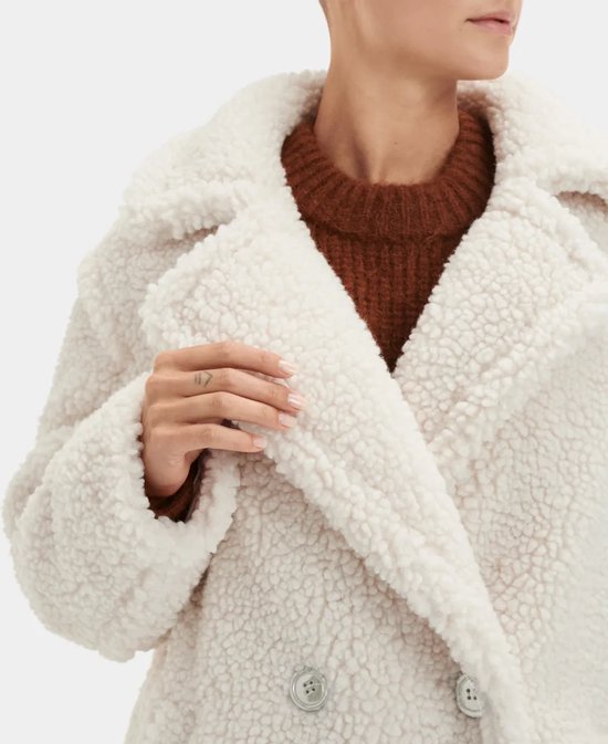 UGG Gertrude Long Teddy Coat for Women