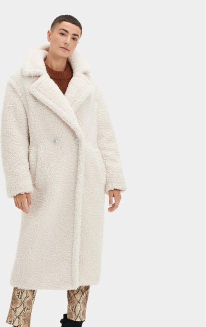 UGG Gertrude Long Teddy Coat for Women